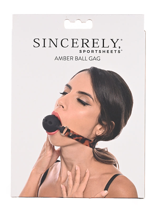 Sportsheets Amber Silicone Ball Gag