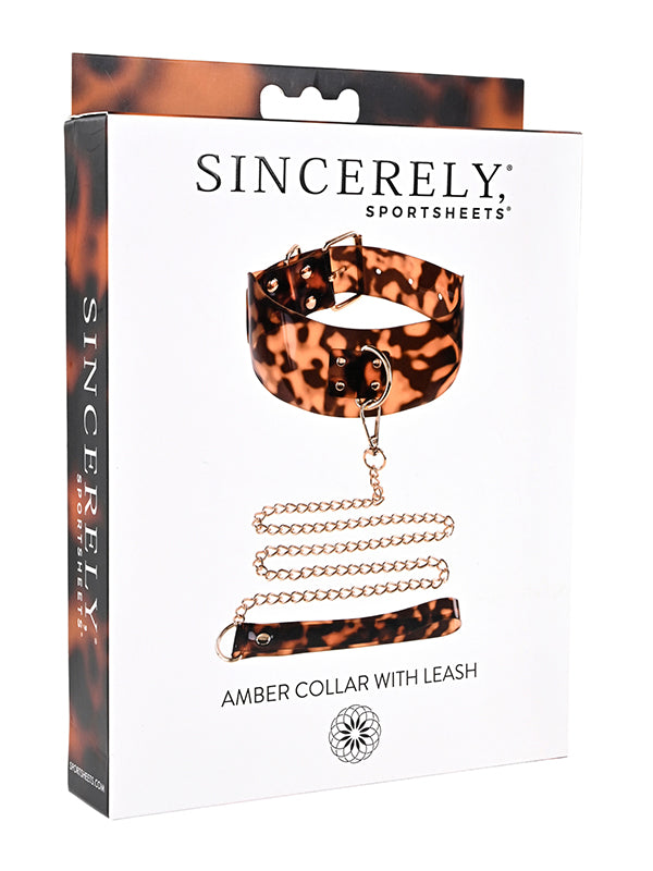 Sportsheets Amber Collar & Leash