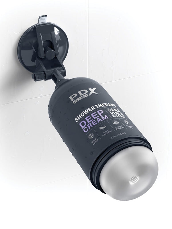 Pipedream PDX Plus Shower Therapy Deep Cream Penis Stroker