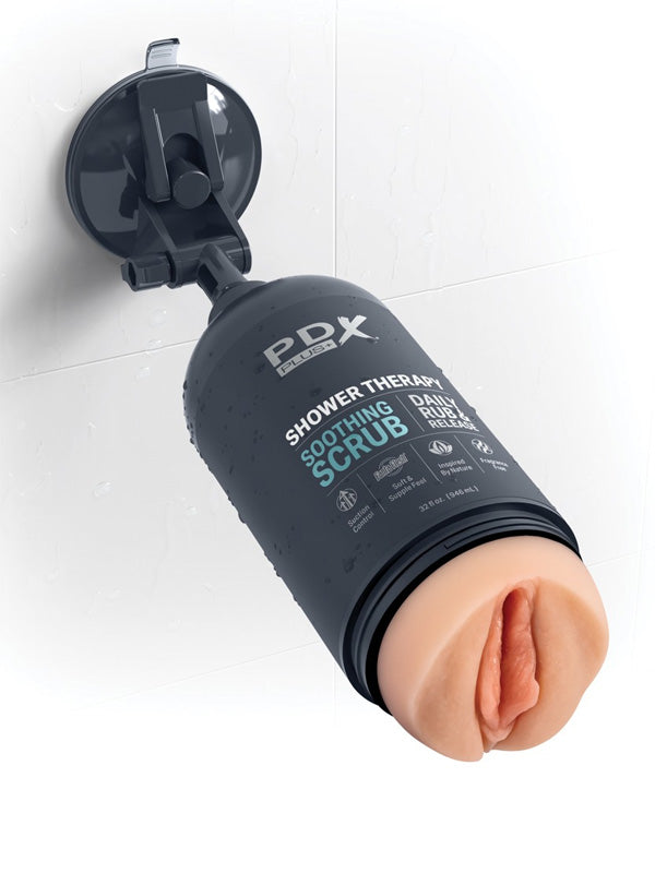 Pipedream PDX Plus Shower Therapy Soothing Scrub Penis Stroker
