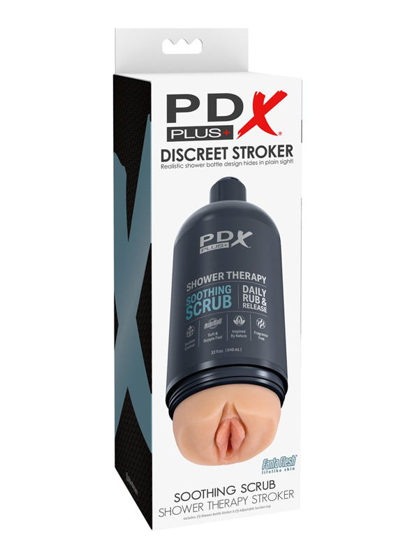 Pipedream PDX Plus Shower Therapy Soothing Scrub Penis Stroker