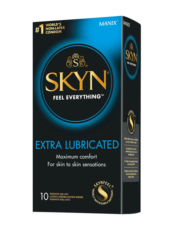 EXTRA LUBRICATED LATEX-FREE CONDOMS