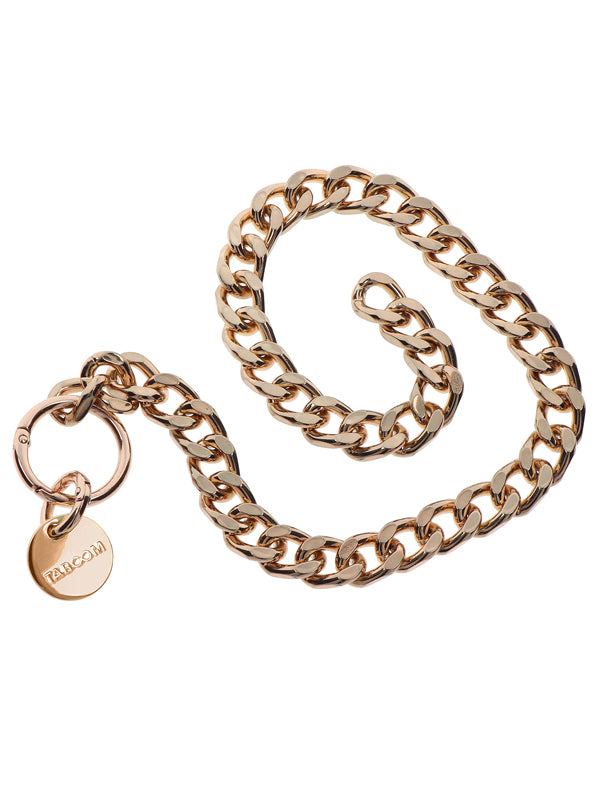 DONA STATEMENT CHAIN COLLAR AND LEASH