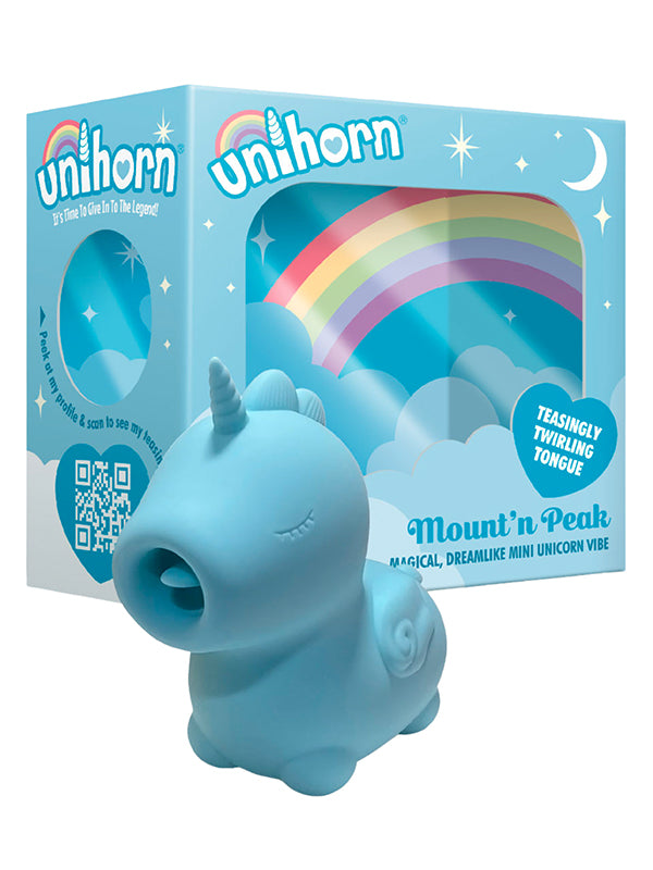 UNIHORN MOUNT’N PEAK FLICKING CLITORAL VIBRATOR