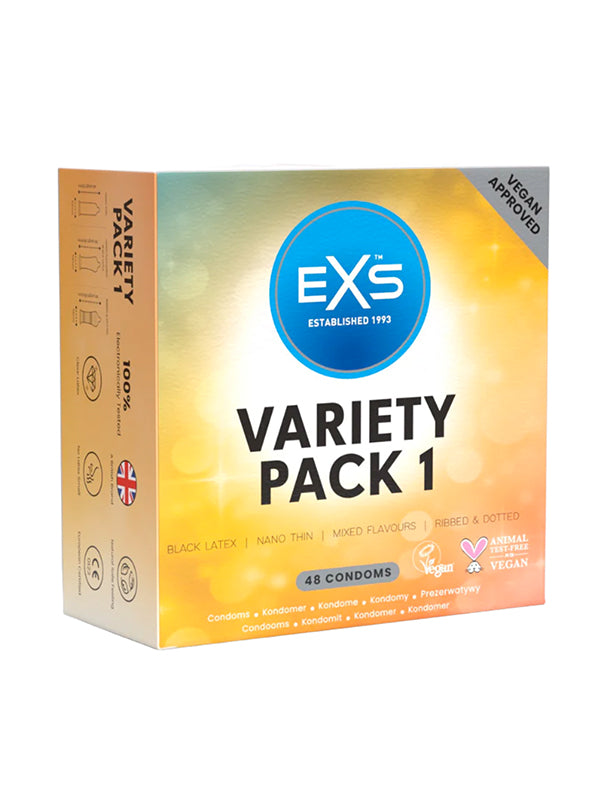 EXS Mixed Variety Pack 1 Condoms