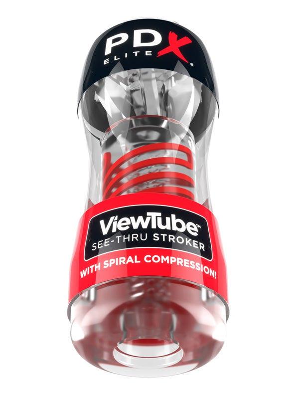 PDX ELITE VIEWTUBE 2 SEE-THRU STROKER