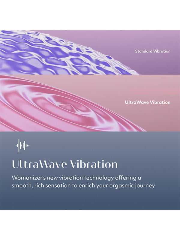 Womanizer Vibe UltraWave Silent Clitoral Vibrator