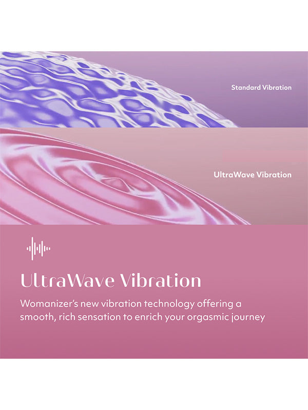 Womanizer Vibe UltraWave Silent Clitoral Vibrator