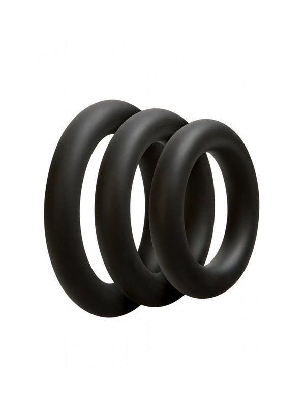 OPTIMALE SET OF 3 THICK COCK RINGS