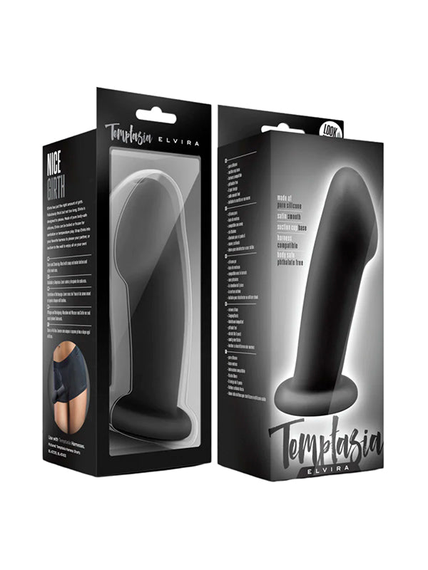 TEMPTASIA ELVIRA BLACK DILDO