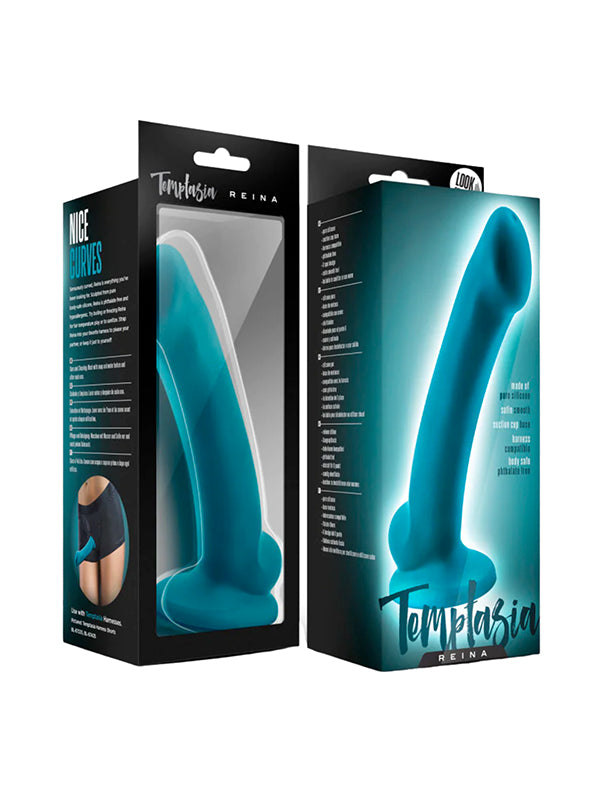 TEMPTASIA REINA TEAL DILDO