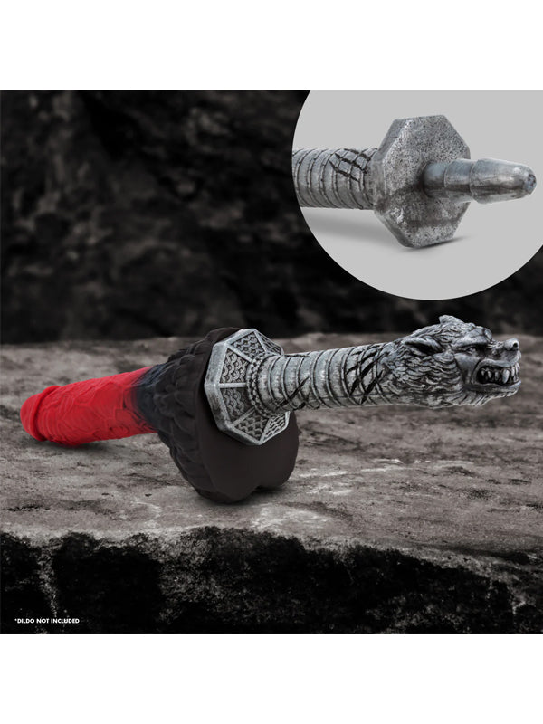 ROUGAROU LOCK ON WEREWOLF SWORD DILDO HANDLE