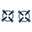 Bad Kitty Blue Moon Stainless Steel Nipple Clamps