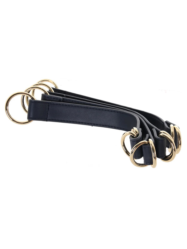 NS Novelties Bondage Couture Blue Tie Down Straps