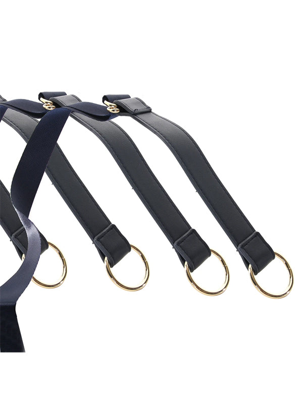 BONDAGE COUTURE BLUE TIE DOWN STRAPS