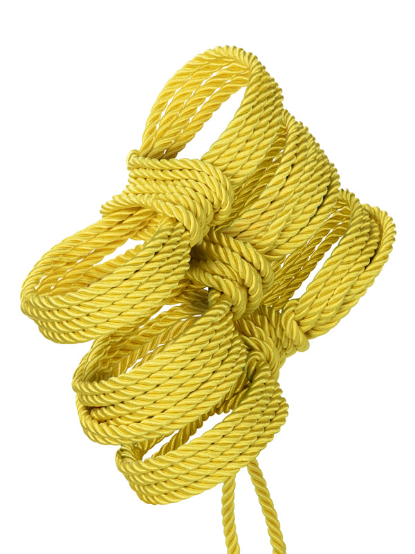 BOUNDLESS YELLOW 10M BONDAGE ROPE