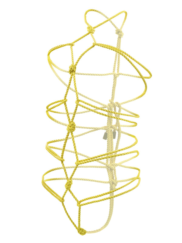 BOUNDLESS YELLOW 10M BONDAGE ROPE