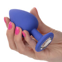 CalExotics Cheeky Gems 3-Piece Butt Plug Set Purple