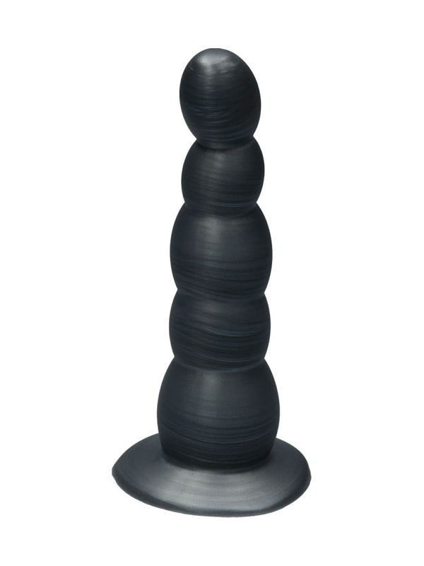 Ylva & Dite Circe Silver Grey Beaded Silicone Dildo 17.7 cm