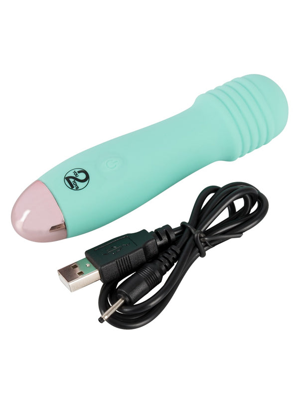 CUTIES GREEN WAND SILICONE MINI VIBRATOR