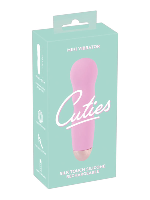 CUTIES PINK WAVE MINI VIBRATOR