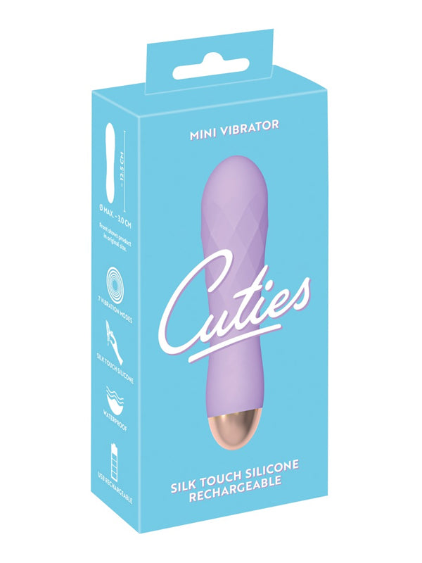 CUTIES DIAMOND PURPLE MINI VIBRATOR