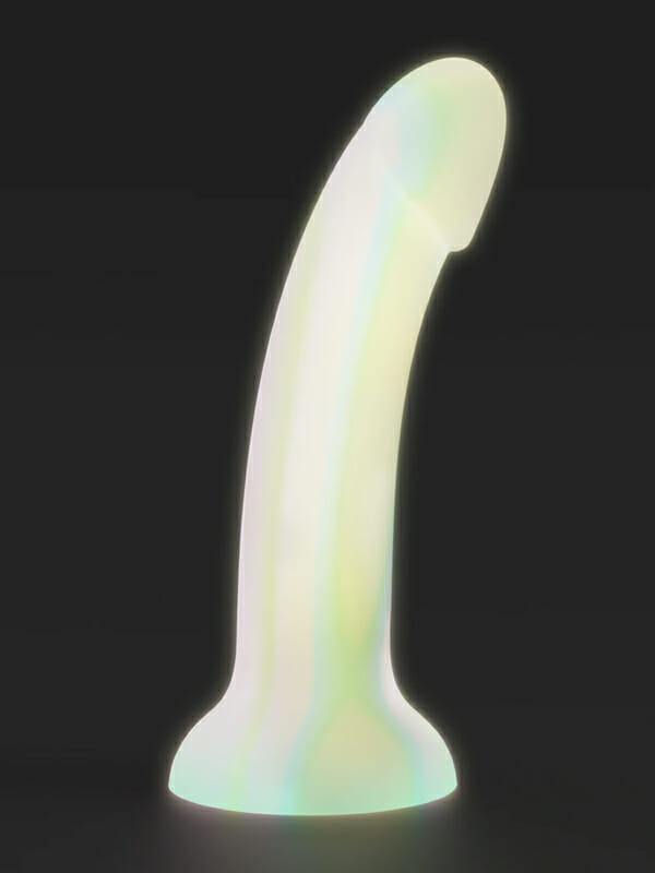 DILDOLLS FANTASIA GLOW IN THE DARK DILDO