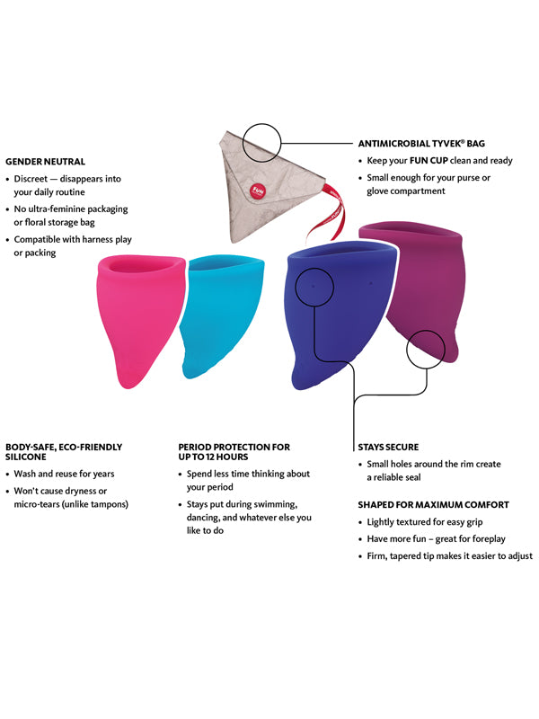 FUN CUP EXPLORE MENSTRUAL CUP KIT