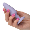 CalExotics Crystal Booty 3-Piece Butt Plug Set Purple