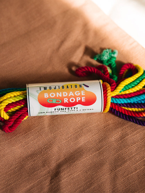 FUNFETTI RAINBOW BONDAGE ROPE