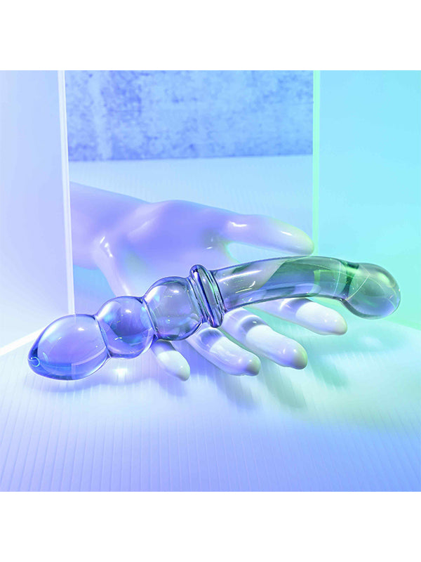 LUSTROUS GALAXY GLASS WAND MASSAGER