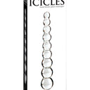 Icicles Beaded Glass Dildo 21.5 cm