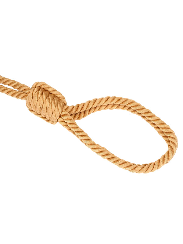 SHIBARI BONDAGE ROPE COLLAR AND LEASH