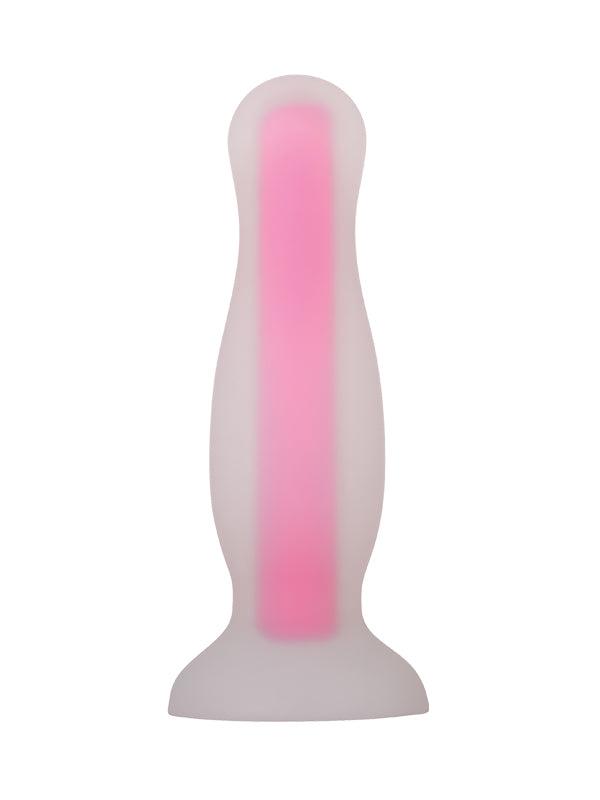 Evolved Luminous Small Glow-in-the-Dark Butt Plug with Suction Cup Peachy Vibes Evolved Luminous Small Glow-in-the-Dark Butt Plug with Suction Cup Peachy Vibes