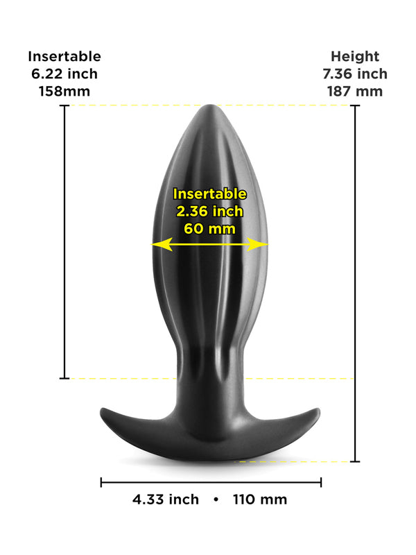 NS Novelties Renegade Bomba Silicone Butt Plug