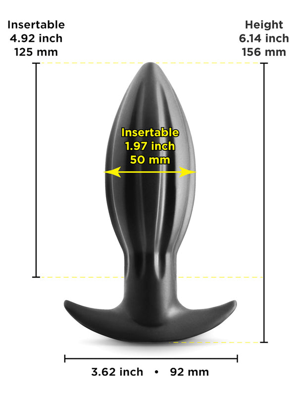 RENEGADE BOMBA SILICONE BUTT PLUG