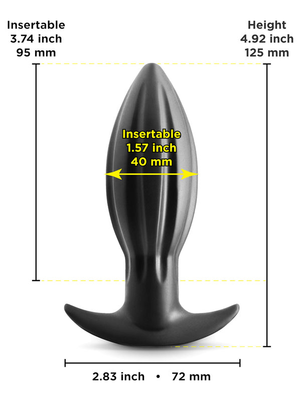 NS Novelties Renegade Bomba Silicone Butt Plug