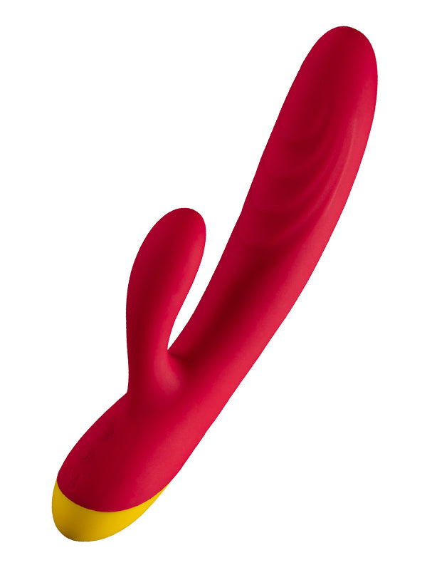 JAZZ SILICONE RABBIT STYLE DUAL VIBRATOR