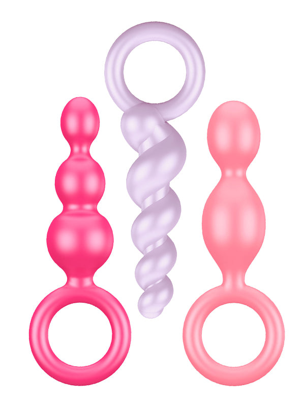 BOOTY CALL SILICONE ANAL PLUGS