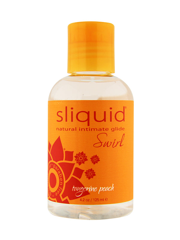 NATURALS SWIRL WATER-BASED TANGERINE PEACH LUBRICANT