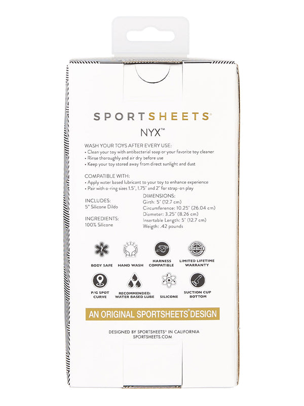 Sportsheets Nexus Nyx Silicone Dildo 15.24 cm