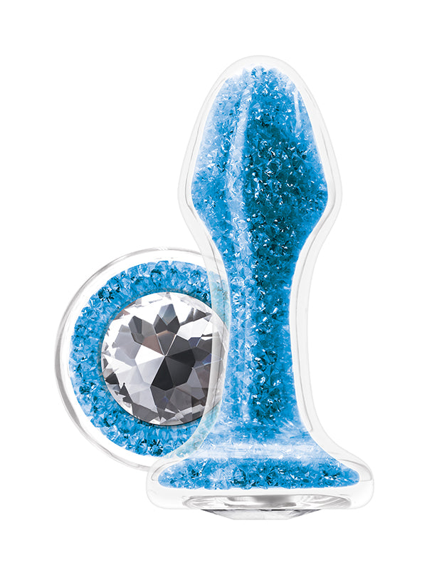 NS Novelties Stardust Glam Glass Butt Blug