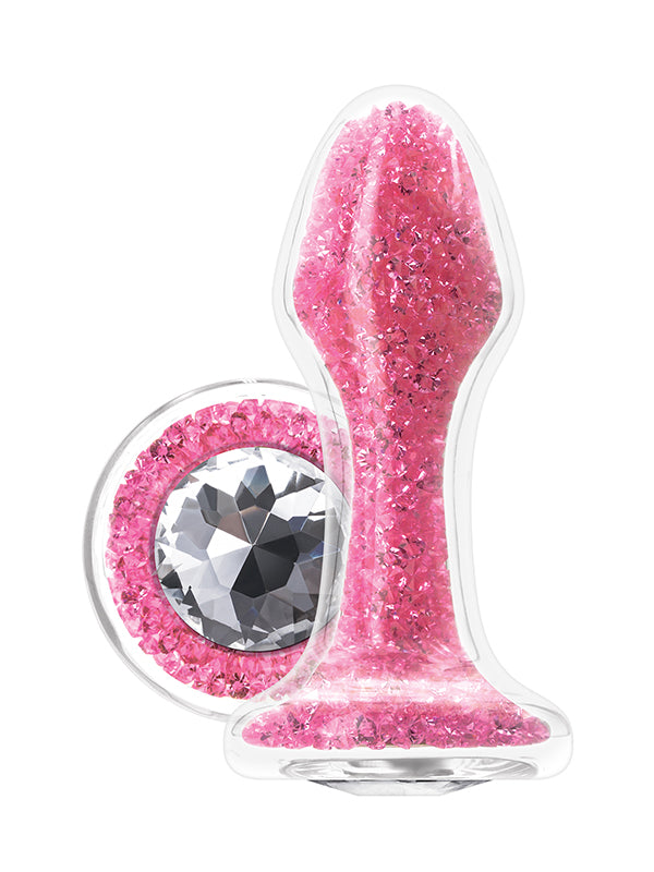 NS Novelties Stardust Glam Glass Butt Blug