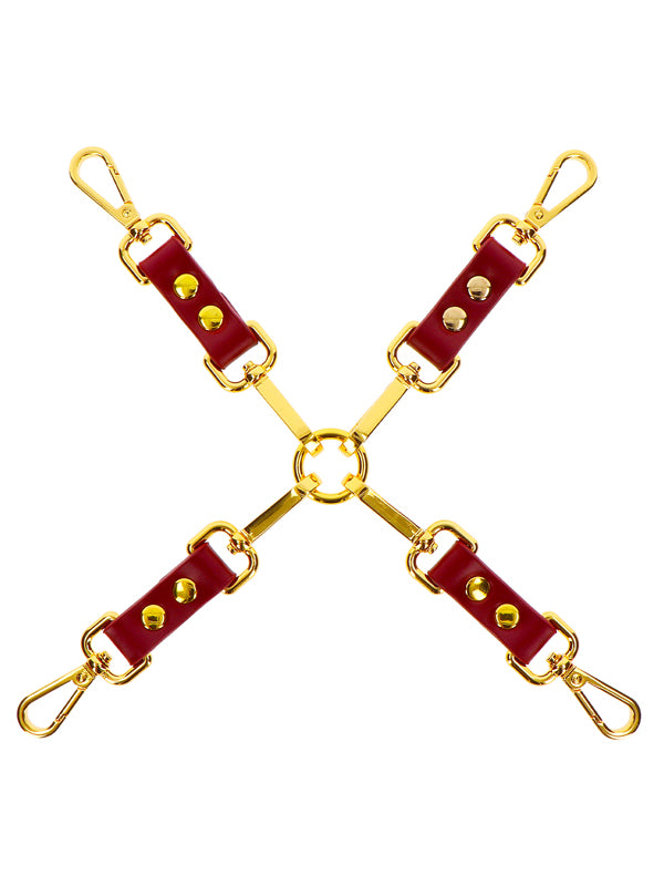 Taboom Red Faux Leather Hogtie