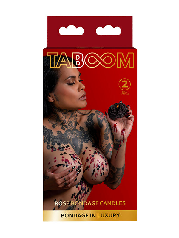 Taboom BDSM Rose Drip Wax Candle Set