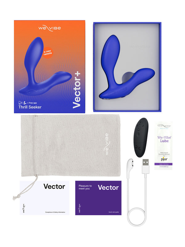 We-Vibe Vector+ Prostate Massager