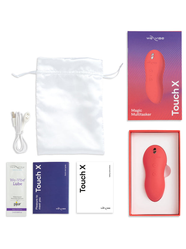 We-Vibe Touch X Silicone Lay-on Vibrator