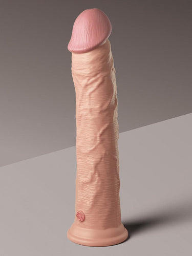 Pipedream King Cock Elite 11 Inch Dual Density Silicone Dildo Light 28 cm