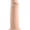 Evolved Vibrating 6 Inch Silicone Suction Cup Dildo Light 17.8 cm