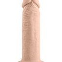 Evolved Vibrating 6 Inch Silicone Suction Cup Dildo Light 17.8 cm